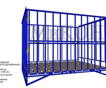Контейнер для производства и склада заполнение пола деревянной доской